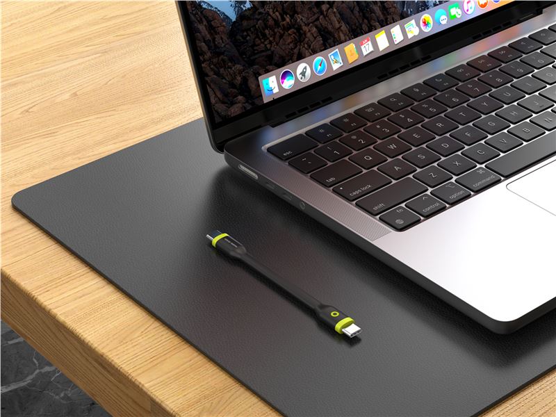 Cablu pentru incarcare si transfer de date Mobile Origin Compact, 2x USB-C, 60W, 10 cm, Negru (iPhone 17 Pro Max, COMC-USBC-BLK) by www.silkase.ro